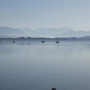 Starnberger See mit Zugspitzpanorama